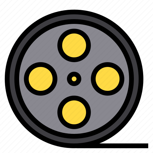 Cinema, entertainment, film, media, reel, studio icon - Download on Iconfinder