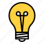 bulb, concept, discover, idea, solution 
