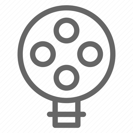 Lamp, light, lightbulb, socket icon - Download on Iconfinder