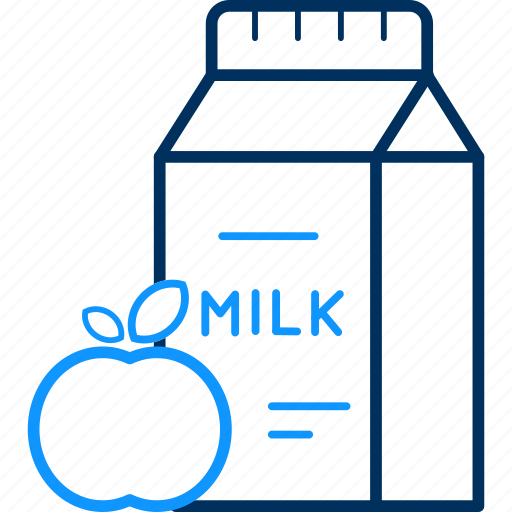 Breakfast, fresh, milk icon - Download on Iconfinder