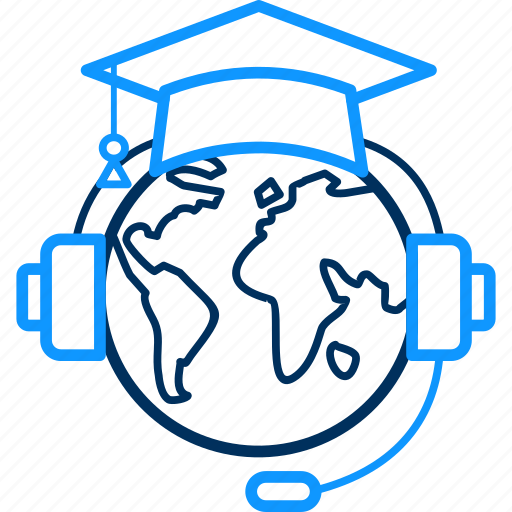 Distance, education, graduate, learning icon - Download on Iconfinder