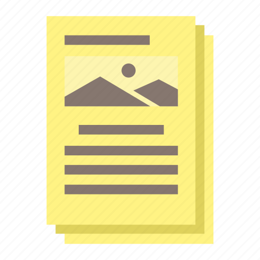 Document, paper, picture, study icon - Download on Iconfinder