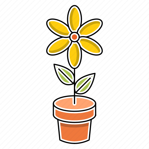 Ecology, education, flower, nature, school, study icon - Download on Iconfinder