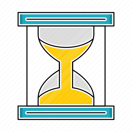 Education, hourglass, knowledge, study, timer icon - Download on Iconfinder