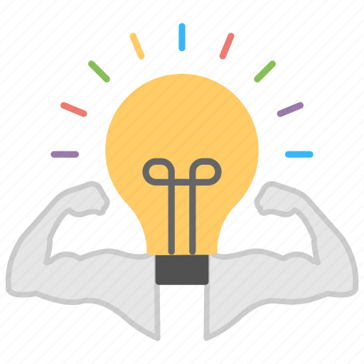 Big idea, brain power, creativity imagination, intelligence, mind power icon - Download on Iconfinder