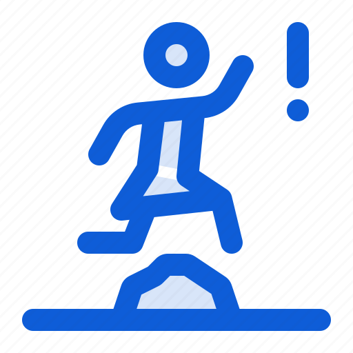 Overcoming, obstacles, jumping, overcome, challenges, running, woman icon - Download on Iconfinder