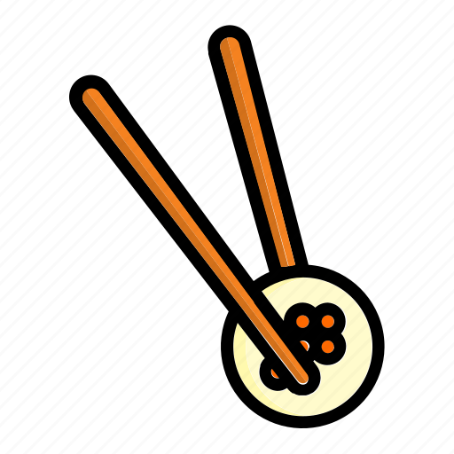 Chopsticks, food, restaurant, rice, sushi icon - Download on Iconfinder