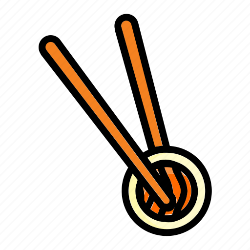 Chopsticks, food, restaurant, rice, sushi icon - Download on Iconfinder