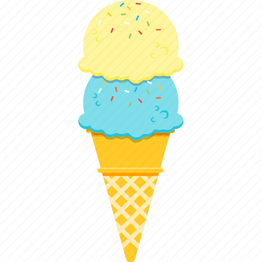 Corn, dessert, ice cream, snack, soft serve, summer, waffle icon - Download on Iconfinder