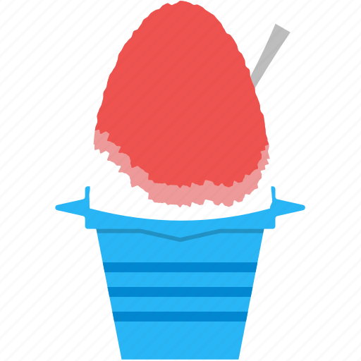 Dessert, frozen, ice, shaved ice, snack, summer, syrups icon - Download on Iconfinder