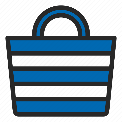 Bag, beach, shop, shopping, summer, tote bag, travel icon - Download on Iconfinder