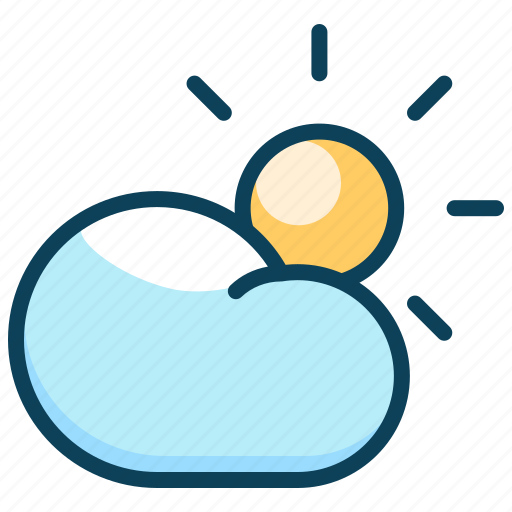 Cloud, season, summer, sun, warm, weather icon - Download on Iconfinder