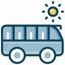 bus, coach, tour, transport, travel, vacation