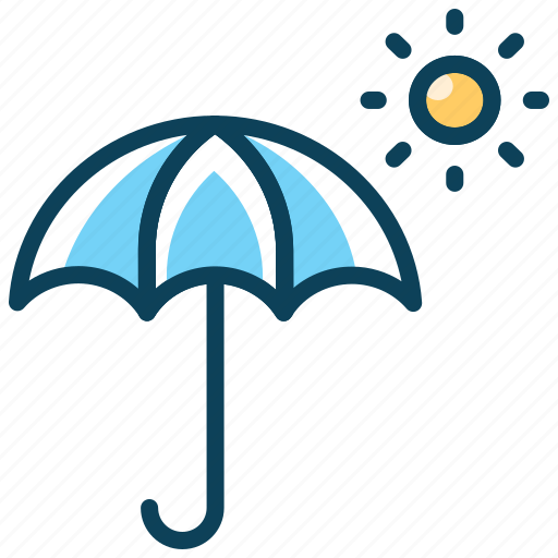 Beach, hot, insurance, summer, sun, umbrella icon - Download on Iconfinder