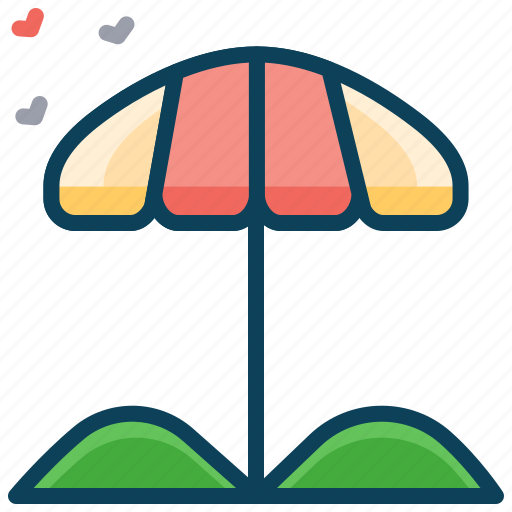 Beach, beach umbrella, holiday, resort, summer, vacation icon - Download on Iconfinder