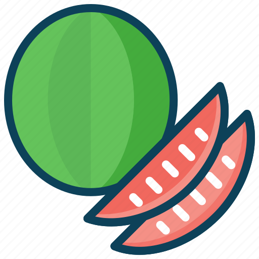 Food, fruit, healthy food, slice, summer, watermelon icon - Download on Iconfinder