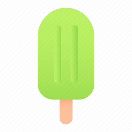 Food, gelato, holidays, icecream, melt, spring, stick icon - Download on Iconfinder