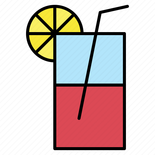 Drink, glass, juice, orange, summer icon - Download on Iconfinder