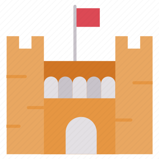 Building, castle, fort, place, tower icon - Download on Iconfinder