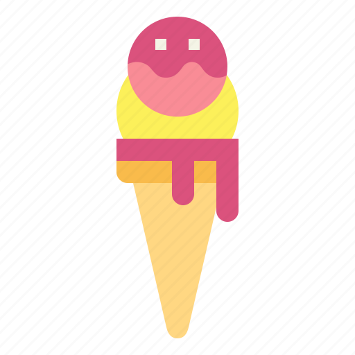Cone, cream, dessert, ice, sweet icon - Download on Iconfinder
