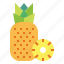 fruit, pineapple, summer, tropical 