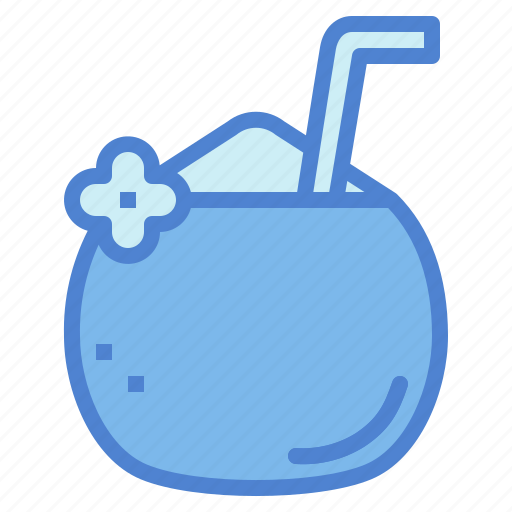 Coconut, fruit, summer, tropical icon - Download on Iconfinder