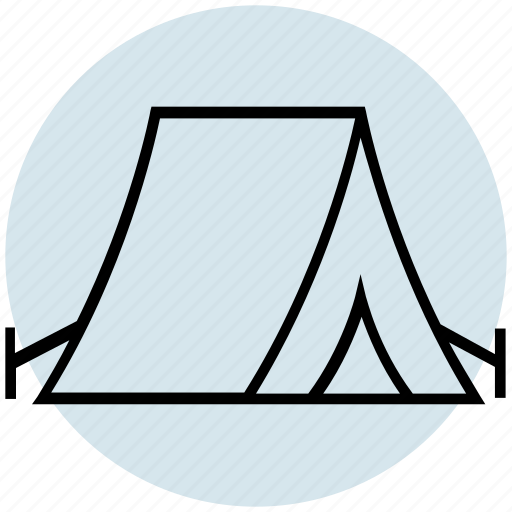 Adventure, camp, camping, holiday, hut, summer, tent icon - Download on Iconfinder