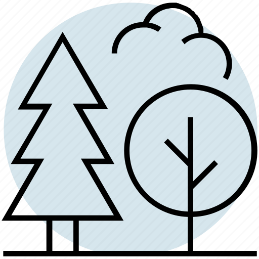 Forest, nature, park, summer, tree, trees icon - Download on Iconfinder