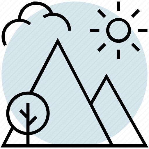 Forest, mountains, nature, park, summer, travel icon - Download on Iconfinder