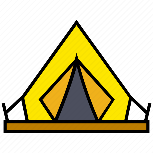 Adventure, camp, camping, holiday, hut, summer, tent icon - Download on Iconfinder