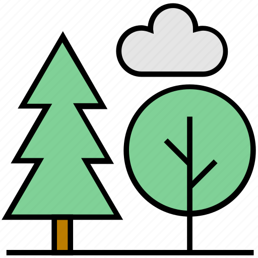 Forest, nature, park, summer, tree, trees icon - Download on Iconfinder