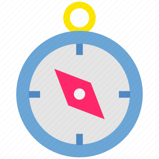 Compass, direction, location, navigation, summer, vacation, way icon - Download on Iconfinder