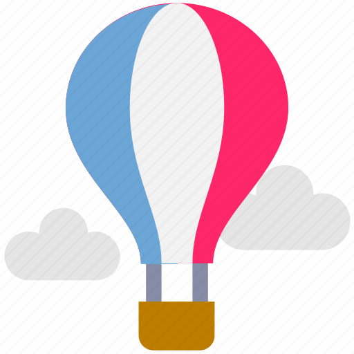 Air balloon, balloon, fly, holiday, parachute, summer, travel icon - Download on Iconfinder