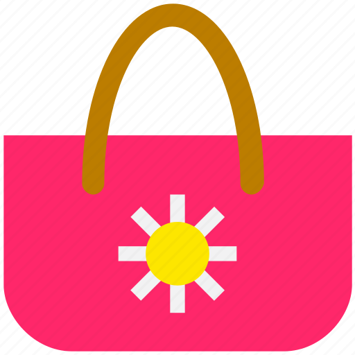 Bag, beach, ladies bag, purse, summer icon - Download on Iconfinder