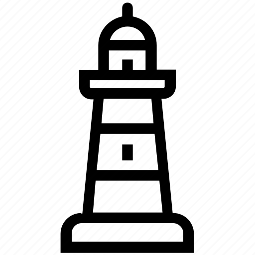 Beach, lighthouse, marine, sea, summer, tower, vacation icon - Download on Iconfinder