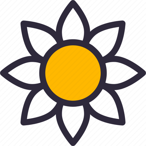 Flower, summer, sunflower icon - Download on Iconfinder