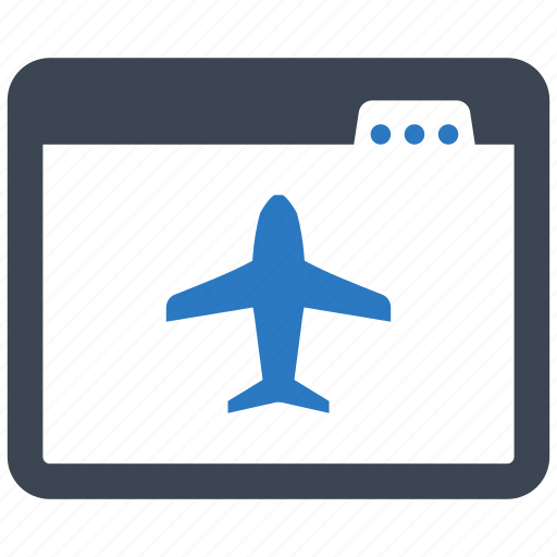 Online, booking, flight icon - Download on Iconfinder