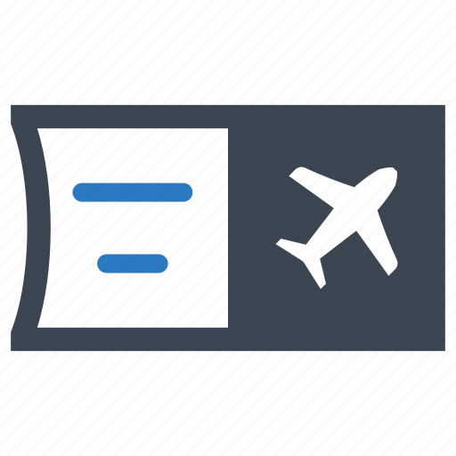 Plane, ticket, flight icon - Download on Iconfinder