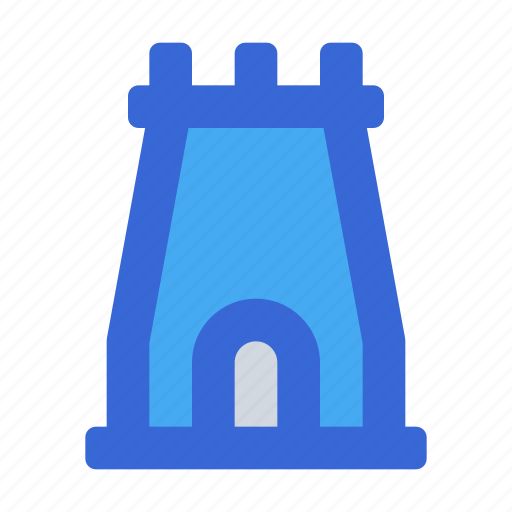 Castle, building, fortress, tower, architecture icon - Download on Iconfinder