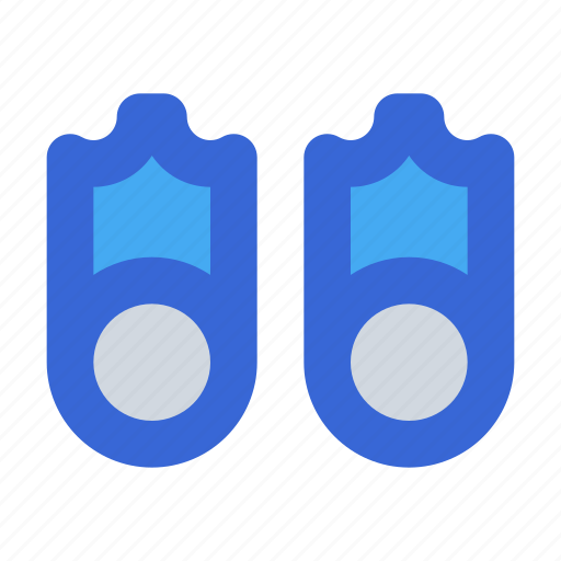 Flippers, diving, swimming, fins, scuba icon - Download on Iconfinder