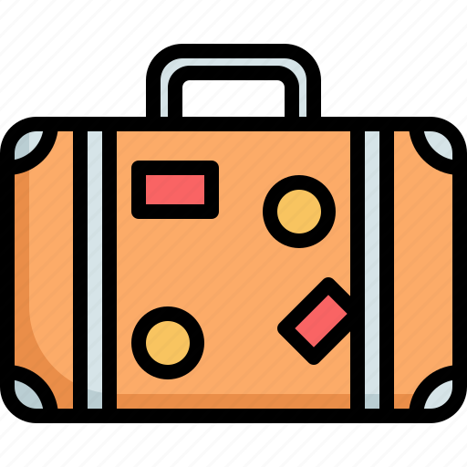 Baggage, luggage, briefcase, holiday, vacation, summer icon - Download on Iconfinder