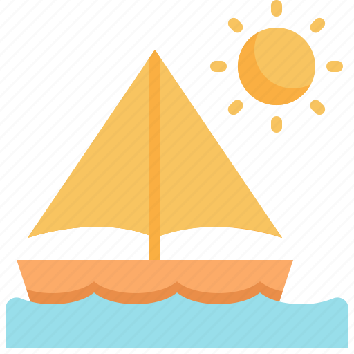 Boat, sea, holiday, vacation, summer, sailing icon - Download on Iconfinder