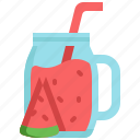 watermelon, drink, drinks, beverage, holiday, vacation, summer