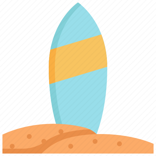 Surfboard, beach, vacation, holiday, sea, summer icon - Download on Iconfinder