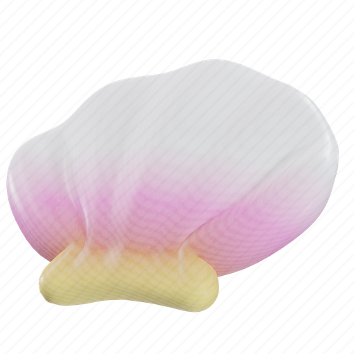 Shell, summer, sea, animal, vacation 3D illustration - Download on Iconfinder