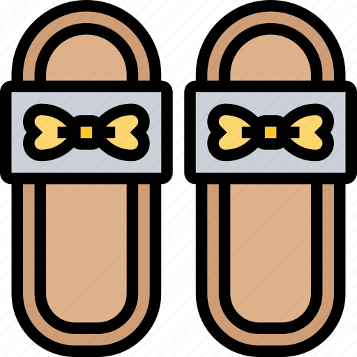 Slippers, shoes, sandals, footwear, comfort icon - Download on Iconfinder