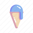 ice, cream, cone, frozen