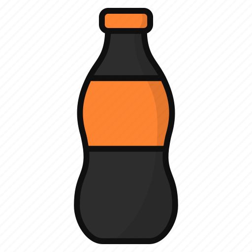 Soda, soft drink, beverage, bottle, carbonated drink, pop drink, fizzy icon - Download on Iconfinder