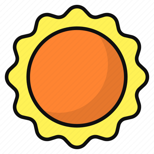 Sun, hot, heat, warm, sunny, sunlight, daylight icon - Download on Iconfinder