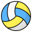 volleyball, sport, game, beach volley, ball, summer holiday, handball 